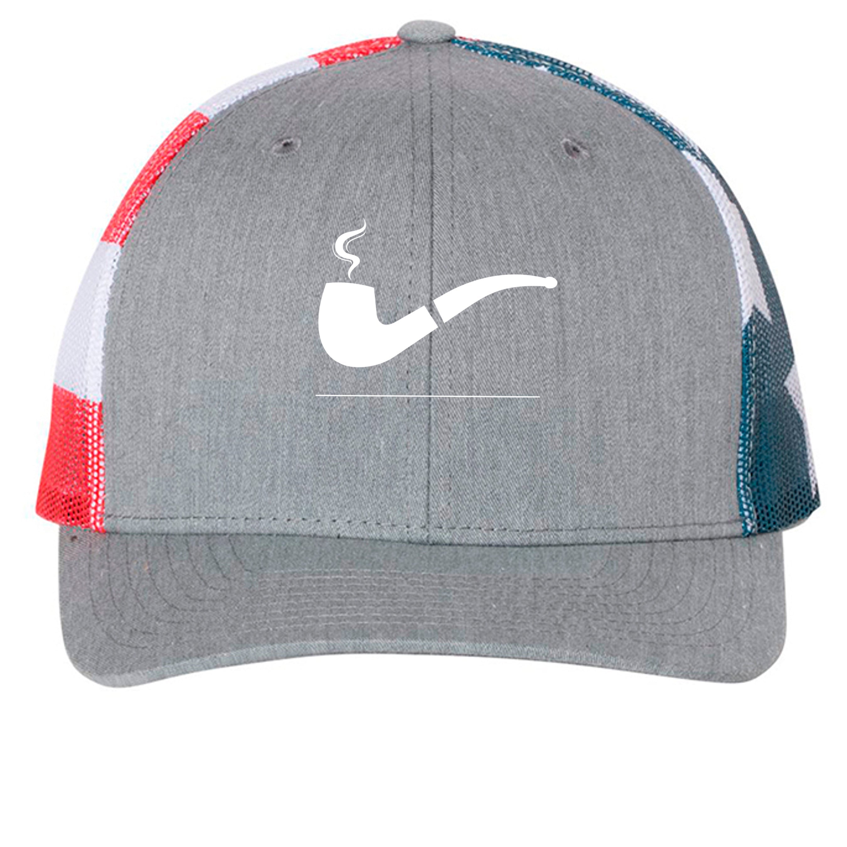Heather Grey/ Flag - 112PM - FRONT