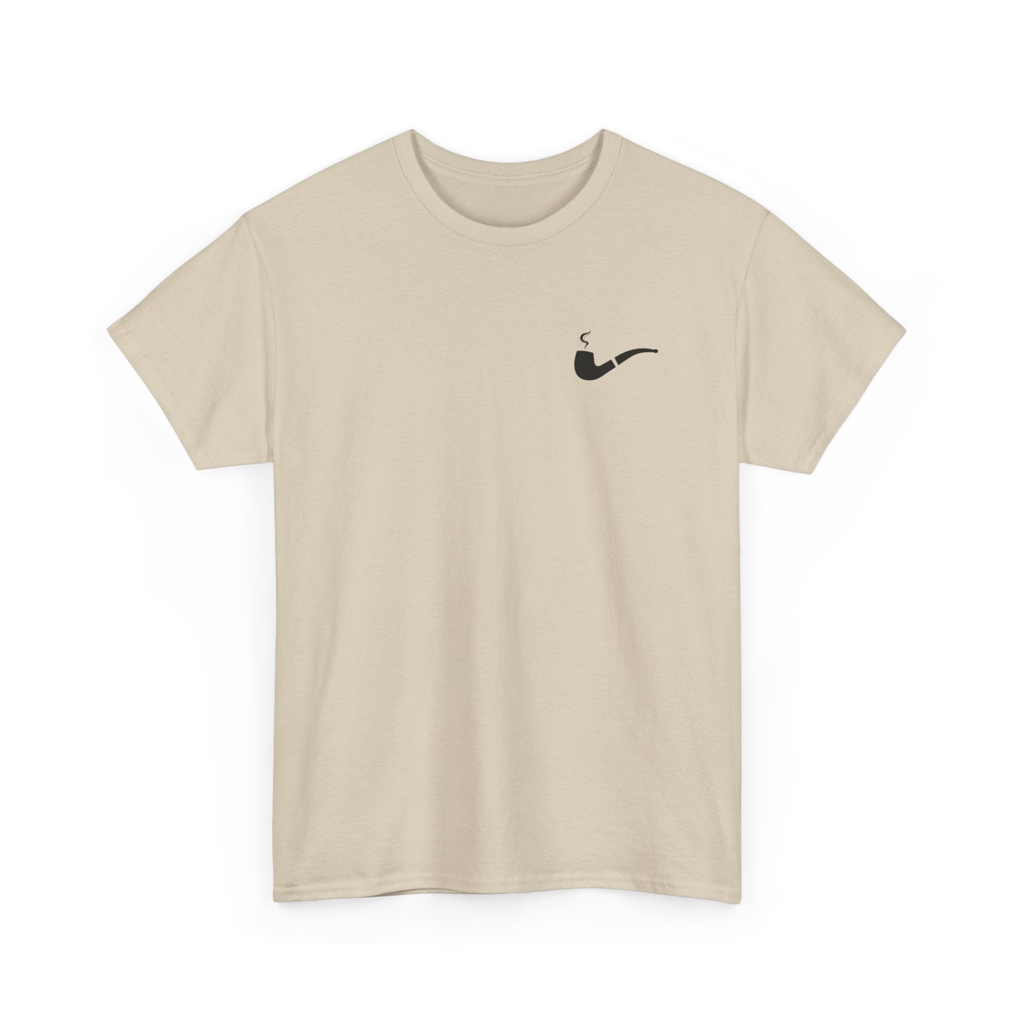 AJPC - Mid-Weight Cotton - Stay Calm Pipe T‑Shirt - front/back - Multiple Colors