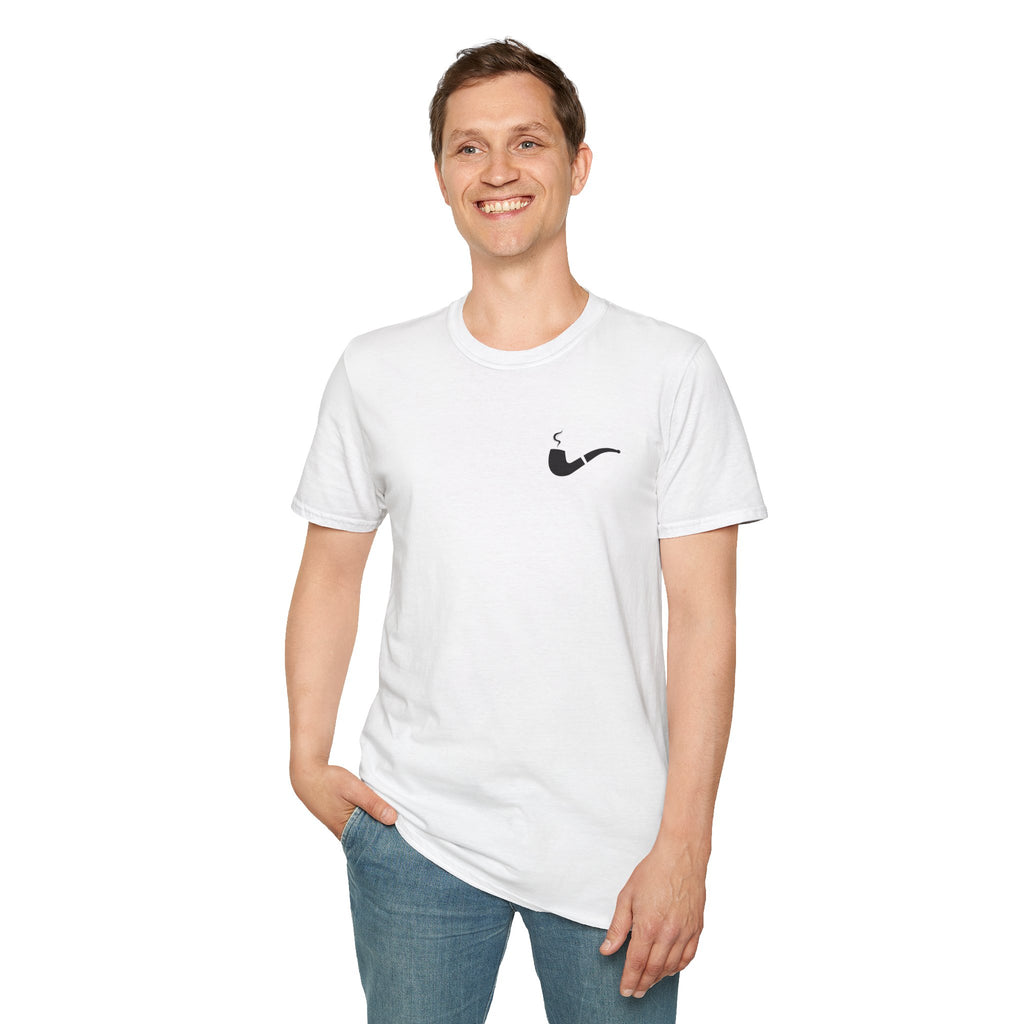 AJPC - Modern Comfort Fit - Stay Calm Pipe T‑Shirt - front/back - Multiple Colors