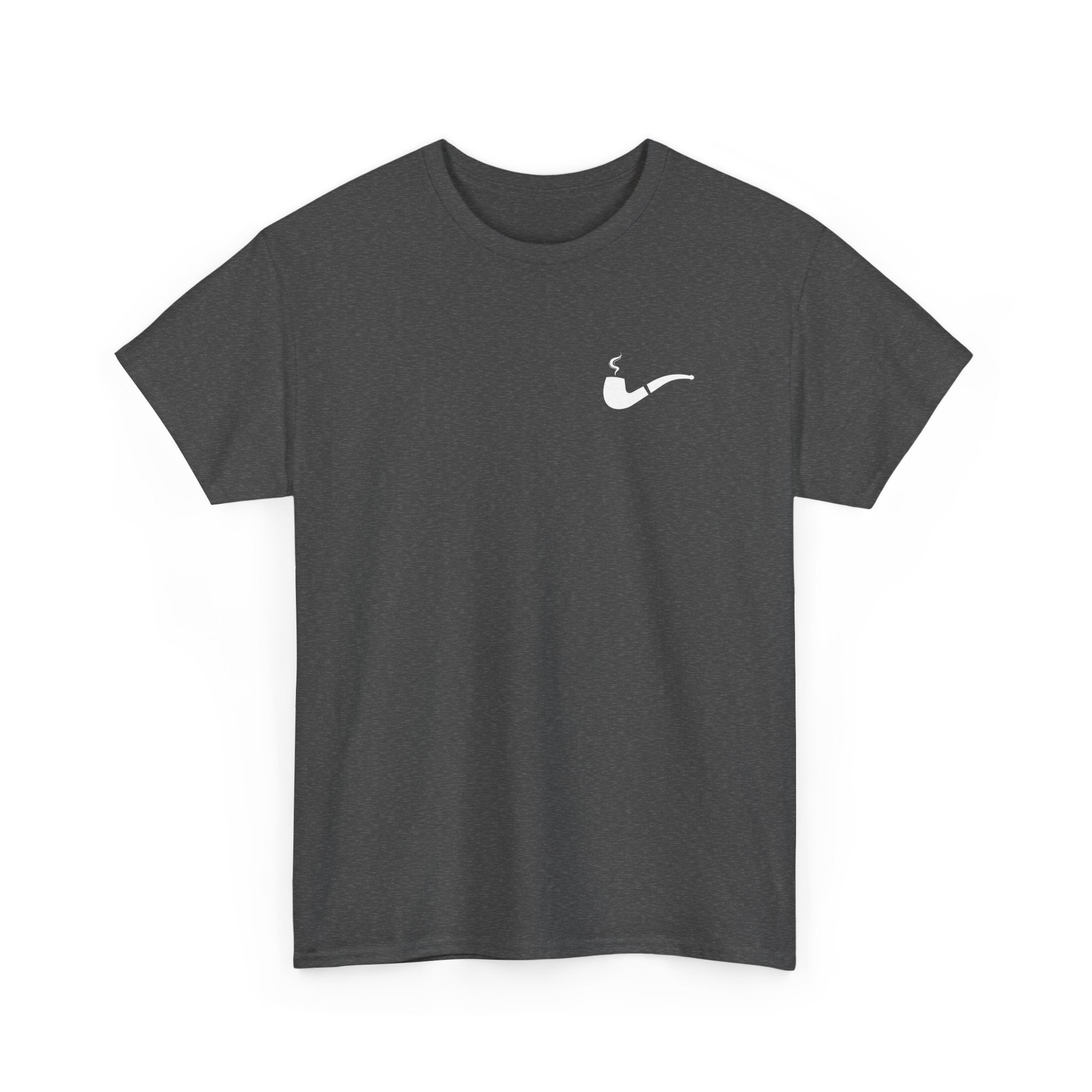 AJPC - Mid-Weight Cotton - Stay Calm Pipe T‑Shirt - front/back - Multiple Colors