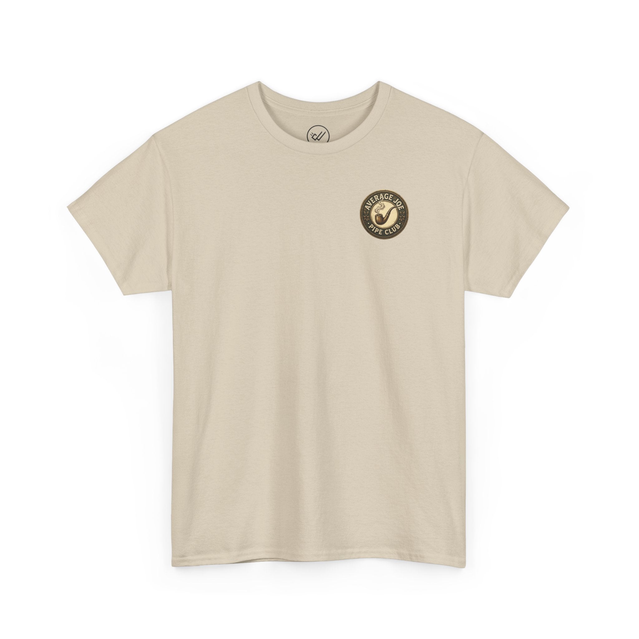 AJPC - Mid-Weight Cotton - Stay Calm Pipe T‑Shirt - Logo on Front - Multiple Colors