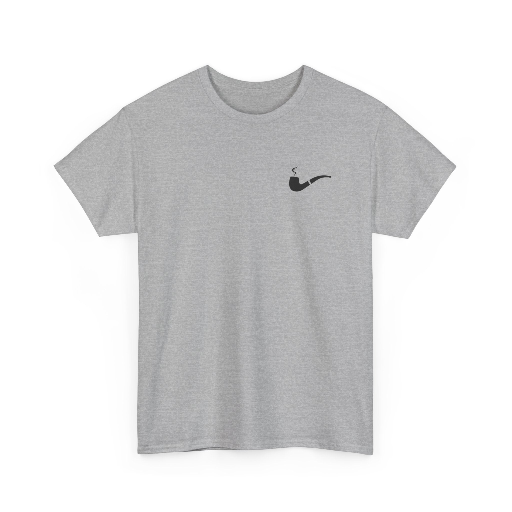 AJPC - Mid-Weight Cotton - Stay Calm Pipe T‑Shirt - front/back - Multiple Colors