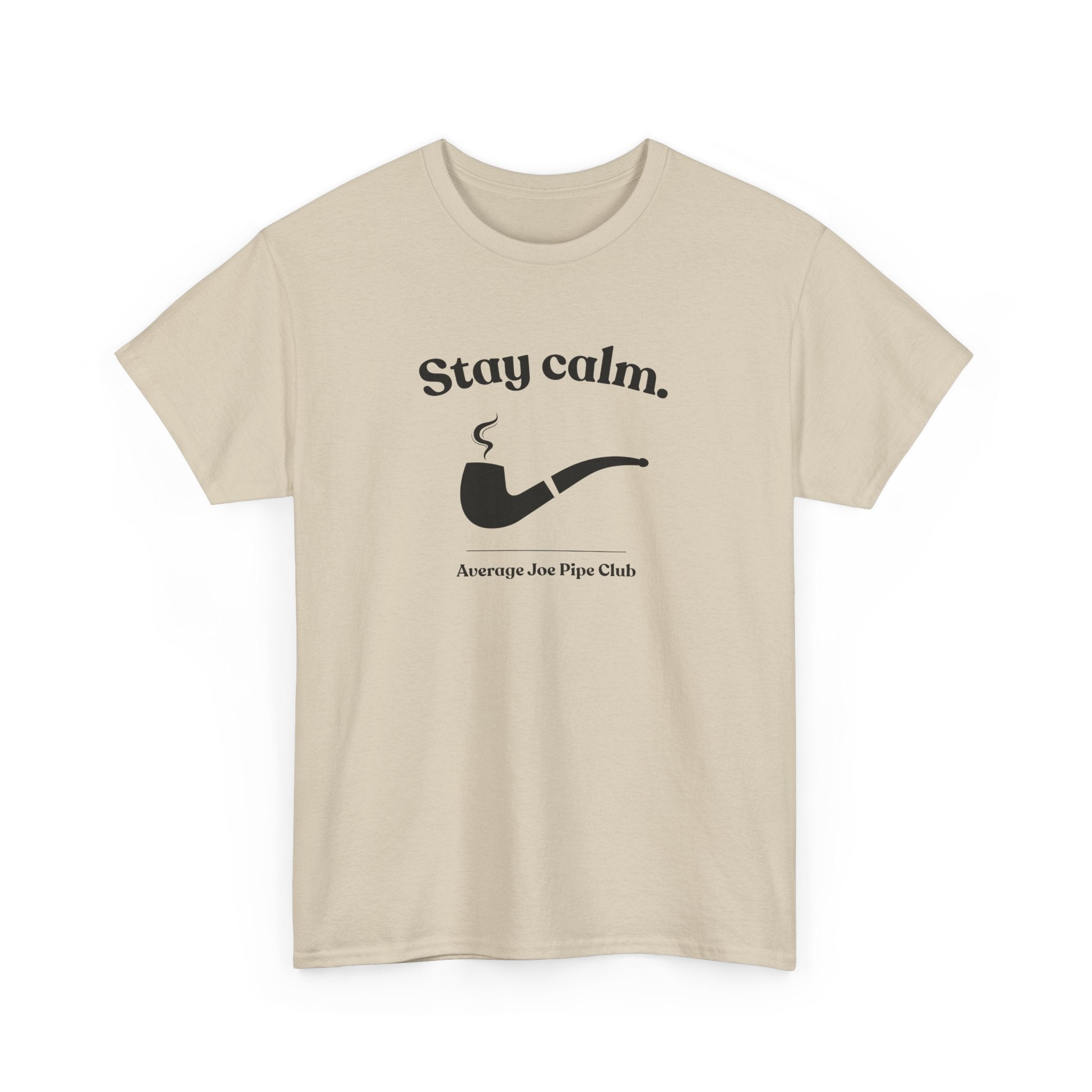 AJPC - Mid-Weight Cotton - Stay Calm Pipe T‑Shirt