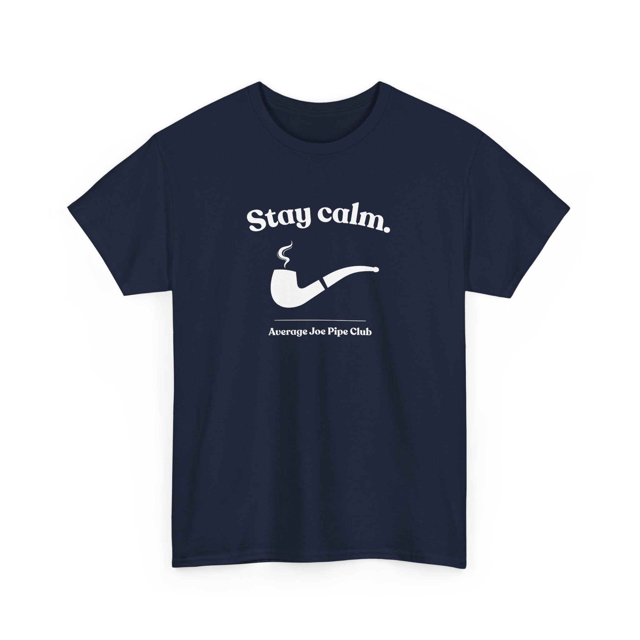 AJPC - Mid-Weight Cotton - Stay Calm Pipe T‑Shirt