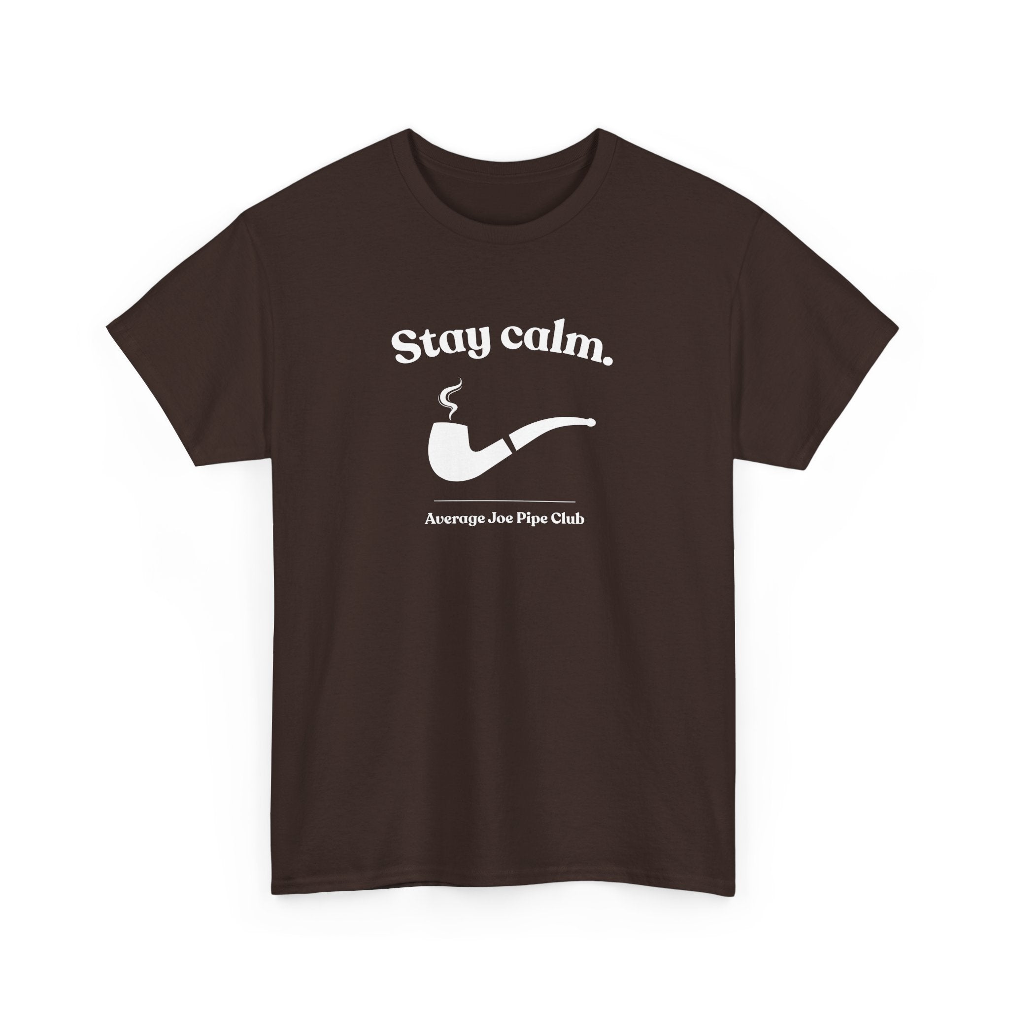 AJPC - Mid-Weight Cotton - Stay Calm Pipe T‑Shirt
