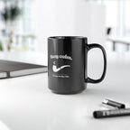AJPC - Stay Calm Pipe Club Mug — Black Coffee Cup (11oz/15oz)