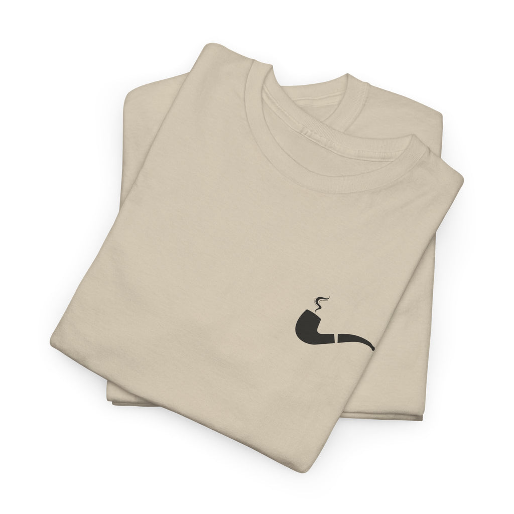 AJPC - Mid-Weight Cotton - Stay Calm Pipe T‑Shirt - front/back - Multiple Colors