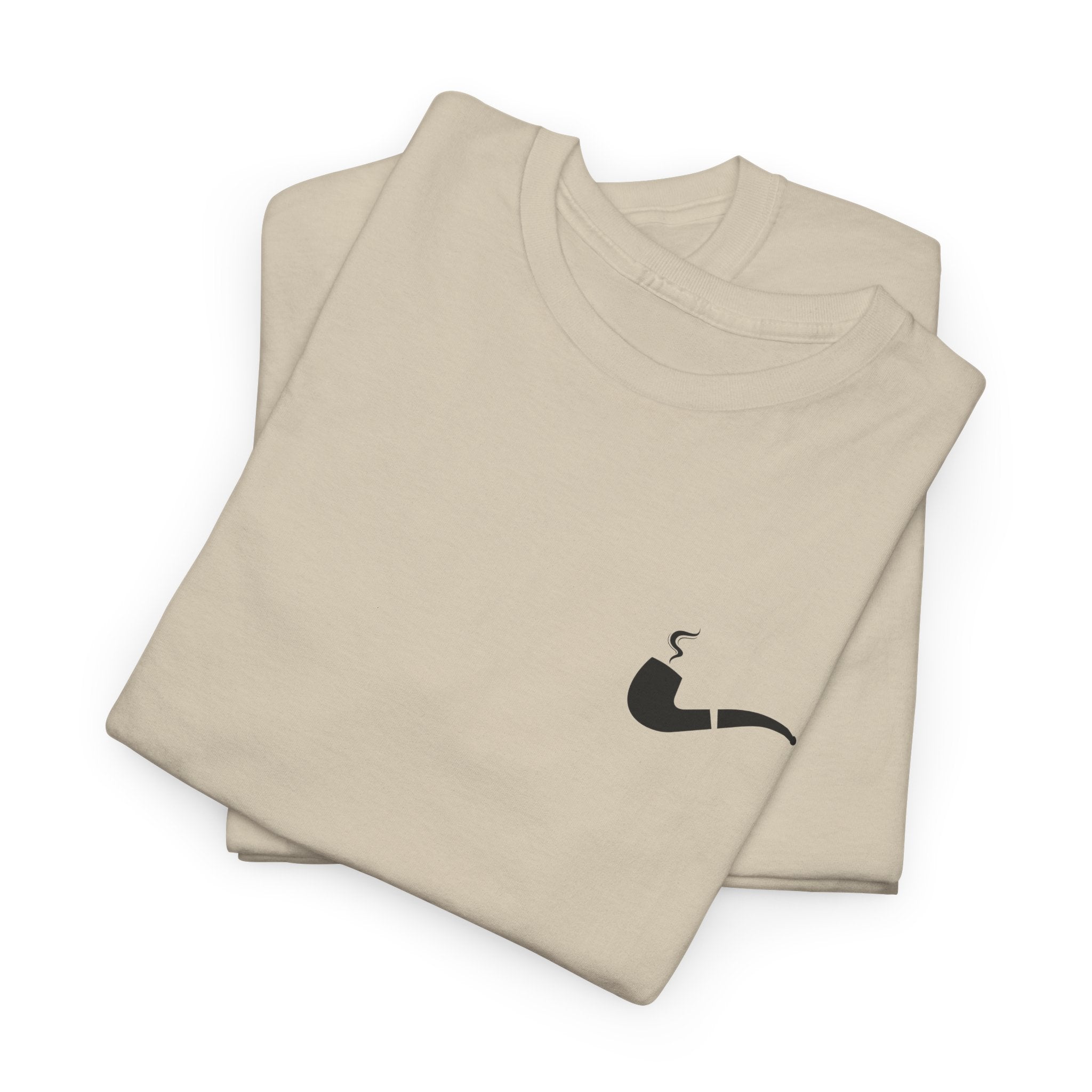 AJPC - Mid-Weight Cotton - Stay Calm Pipe T‑Shirt - front/back - Multiple Colors