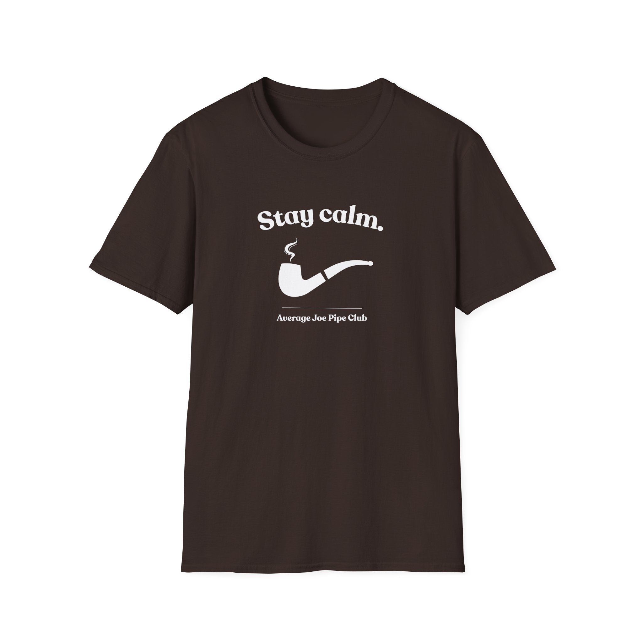 AJPC - Stay Calm Pipe T-Shirt — Relaxed Modern Fit - One Side, multiple colors