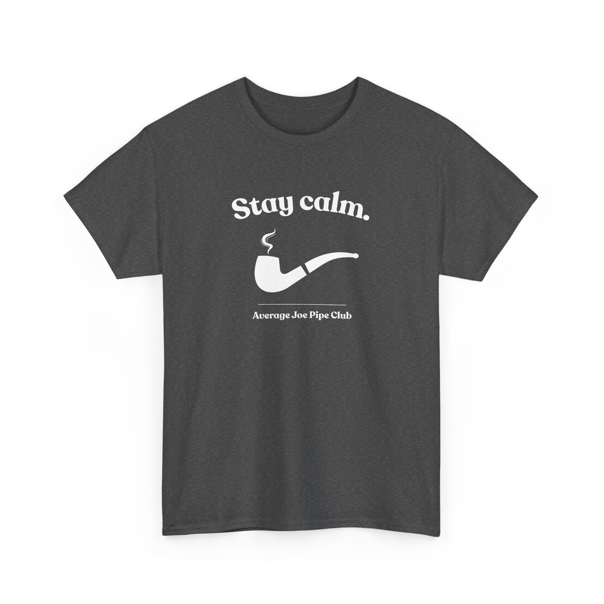 AJPC - Mid-Weight Cotton - Stay Calm Pipe T‑Shirt