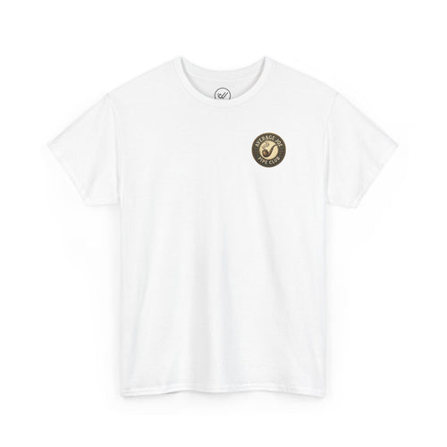 AJPC - Mid-Weight Cotton - Stay Calm Pipe T‑Shirt - Logo on Front - Multiple Colors