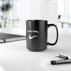 Stay Calm Black Mug - Black Coffee Cup (11oz/15oz)
