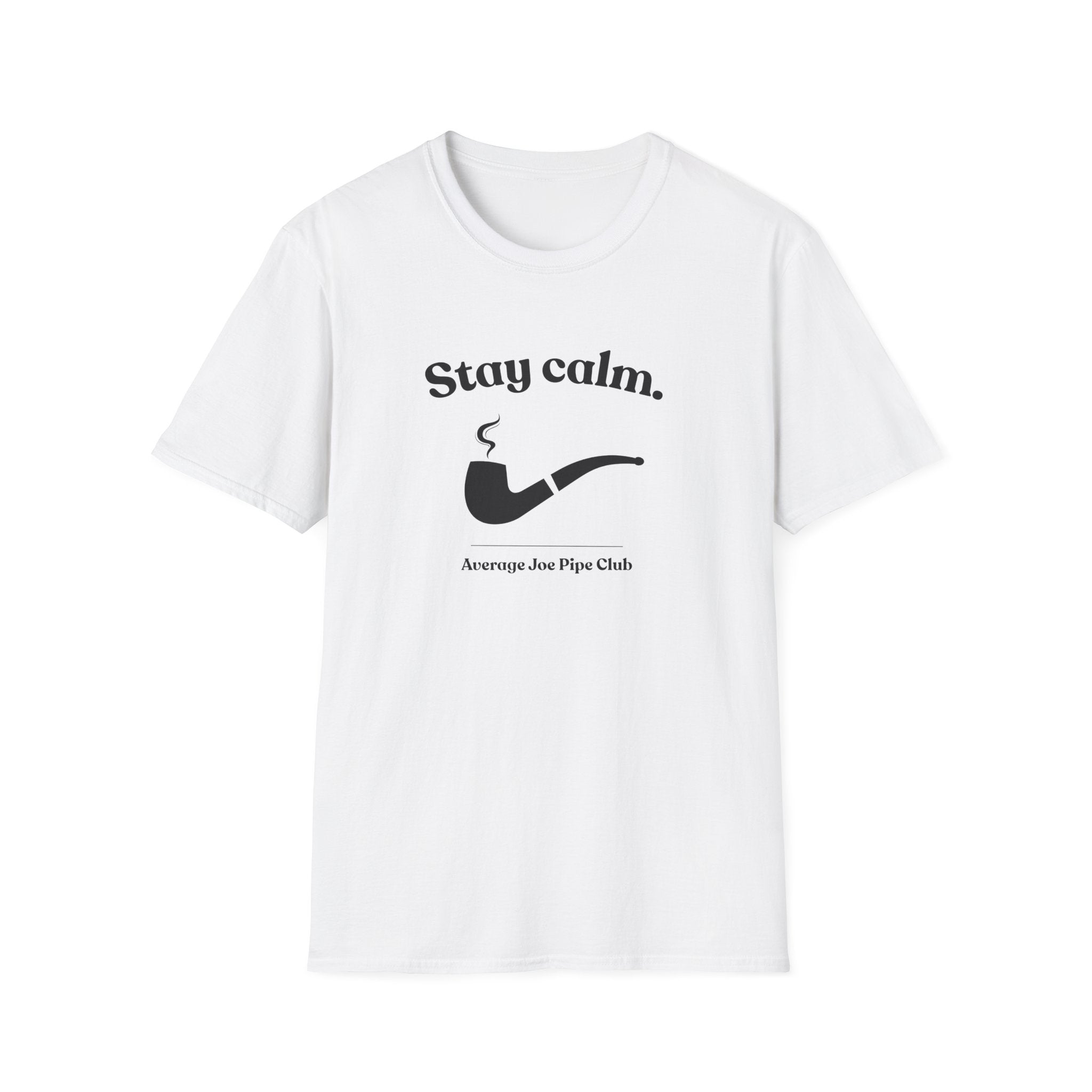 AJPC - Stay Calm Pipe T-Shirt — Relaxed Modern Fit - One Side, multiple colors