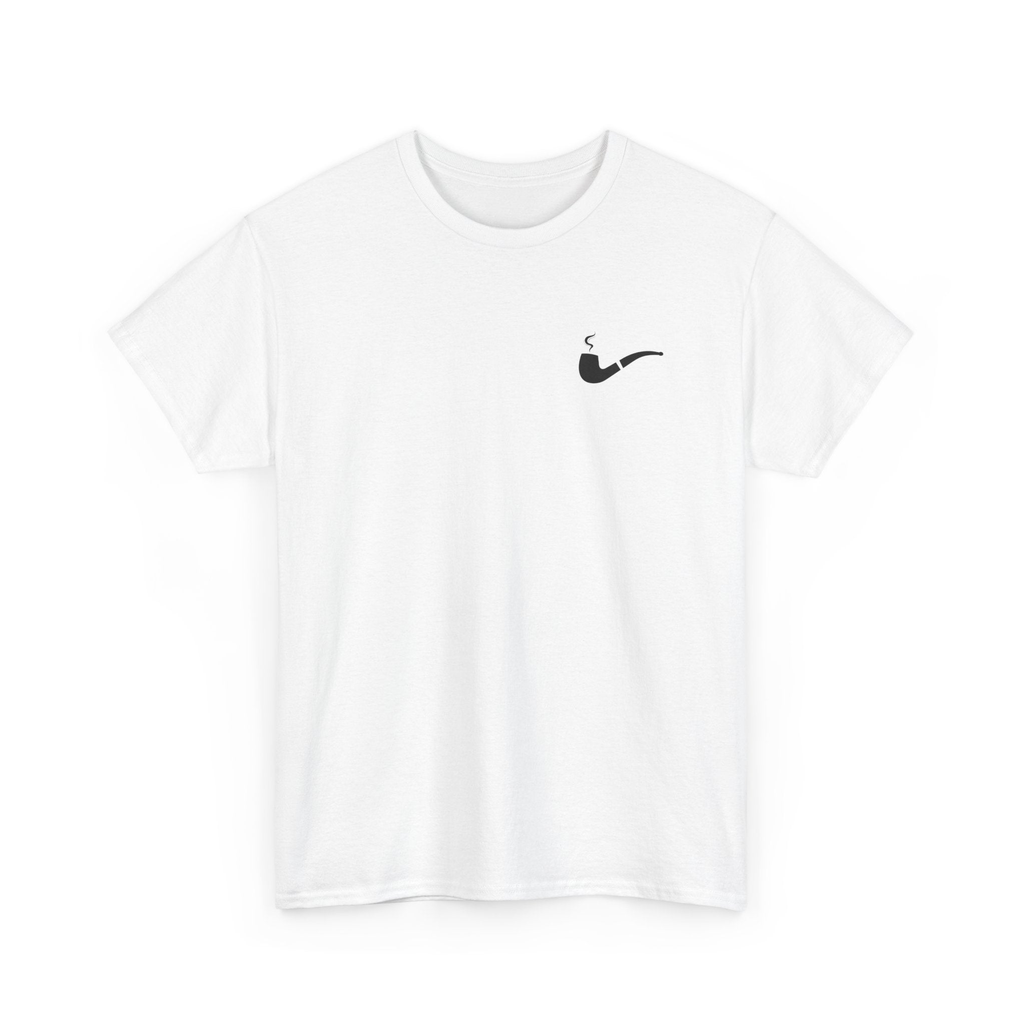 AJPC - Mid-Weight Cotton - Stay Calm Pipe T‑Shirt - front/back - Multiple Colors