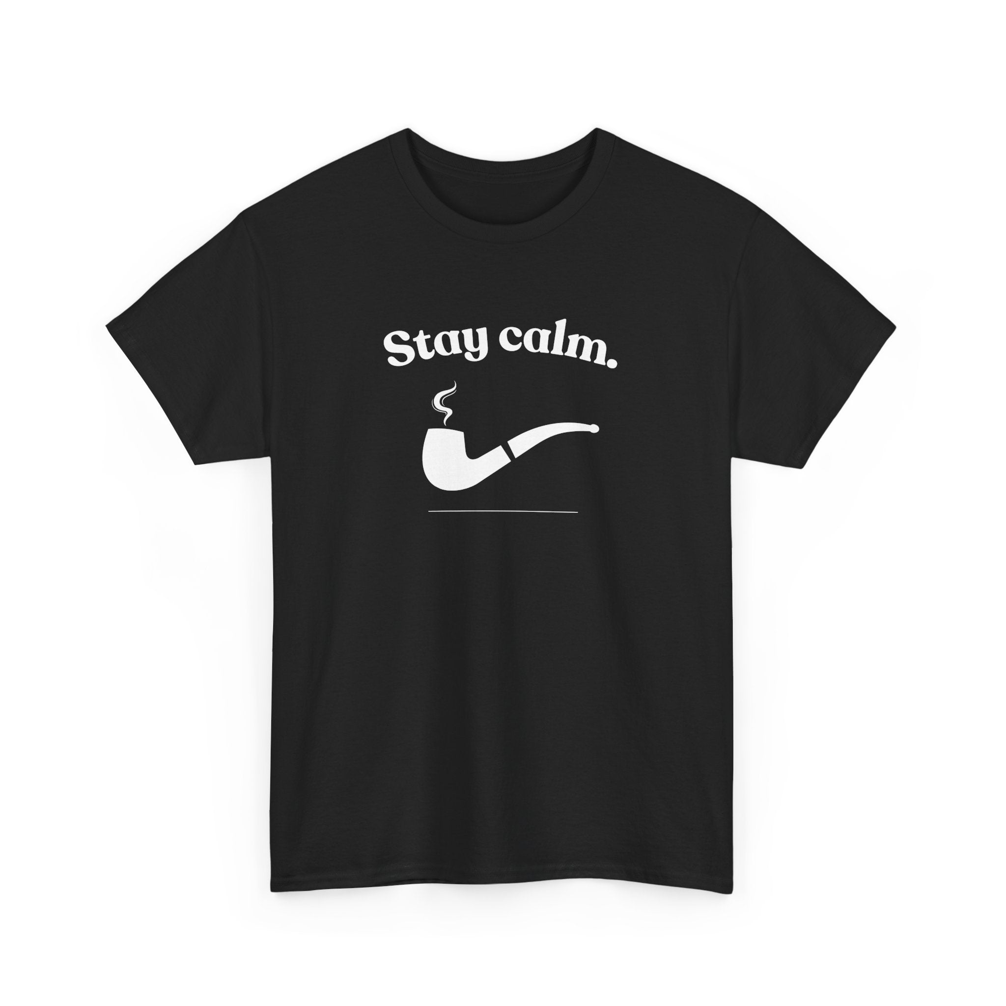 Cotton Mid-Weight - Stay Calm Pipe T‑Shirt