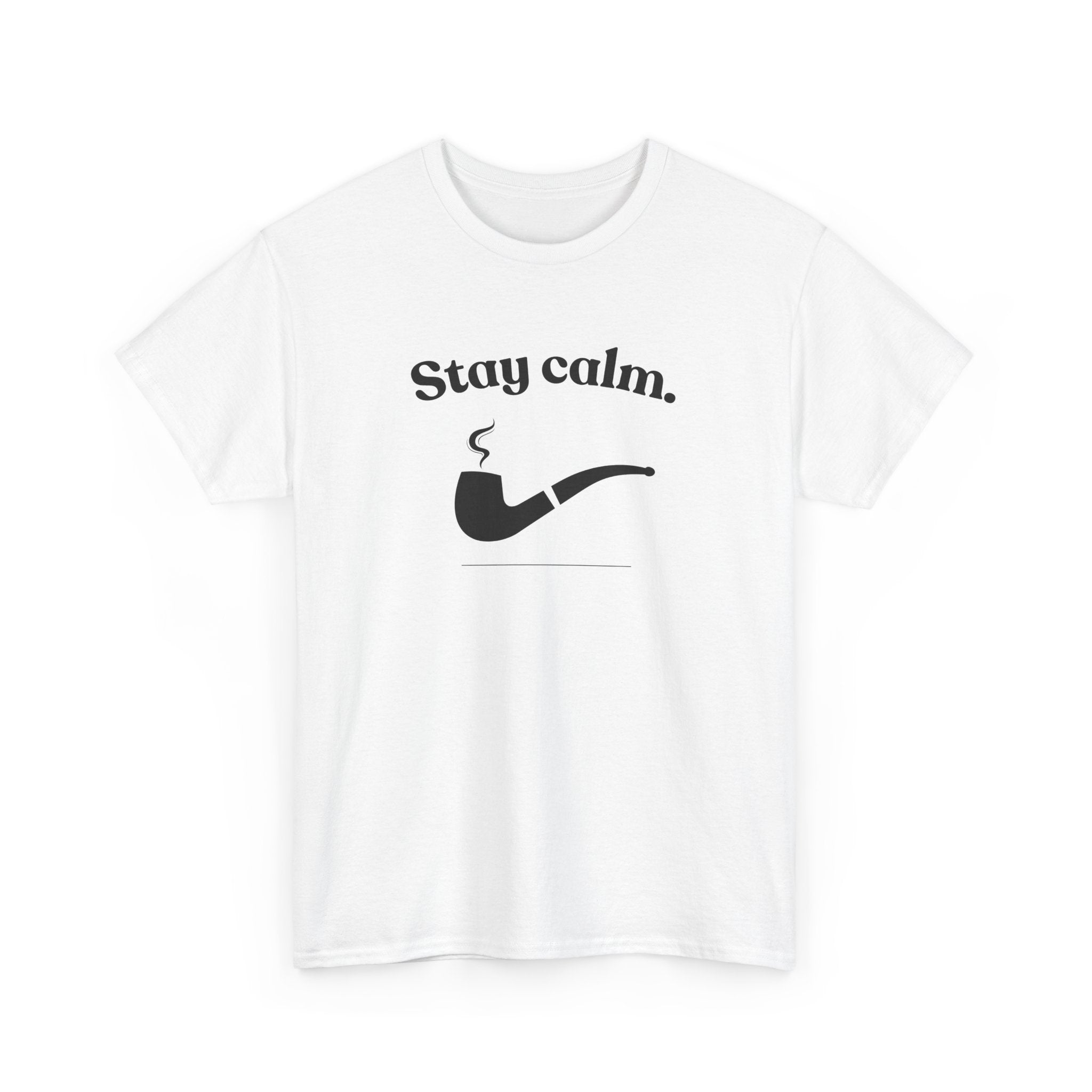 Cotton Mid-Weight - Stay Calm Pipe T‑Shirt