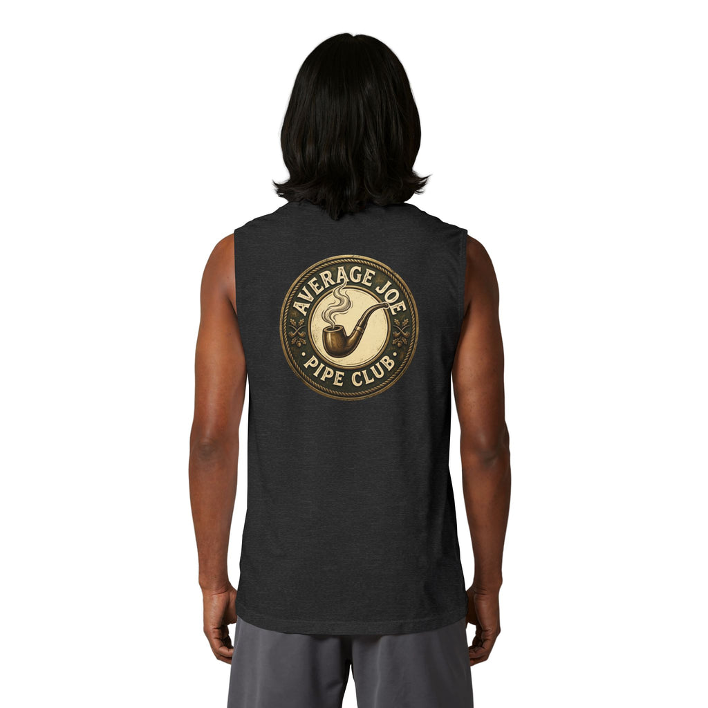 Stay Calm Muscle Tank - Logo on back