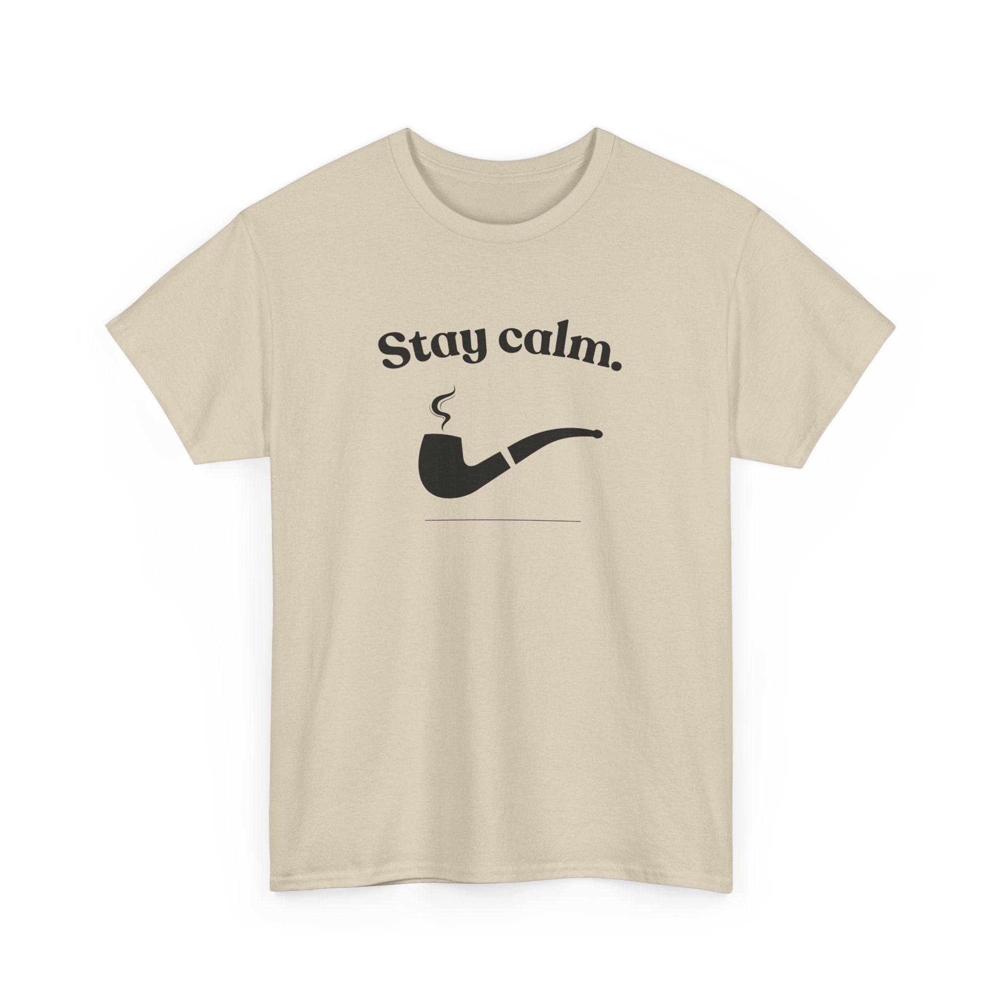 Cotton Mid-Weight - Stay Calm Pipe T‑Shirt
