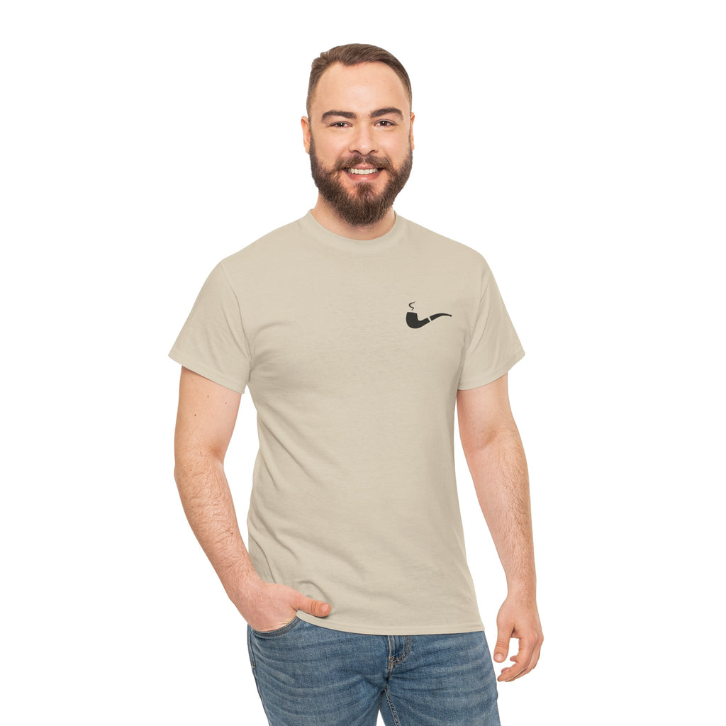 AJPC - Mid-Weight Cotton - Stay Calm Pipe T‑Shirt - front/back - Multiple Colors