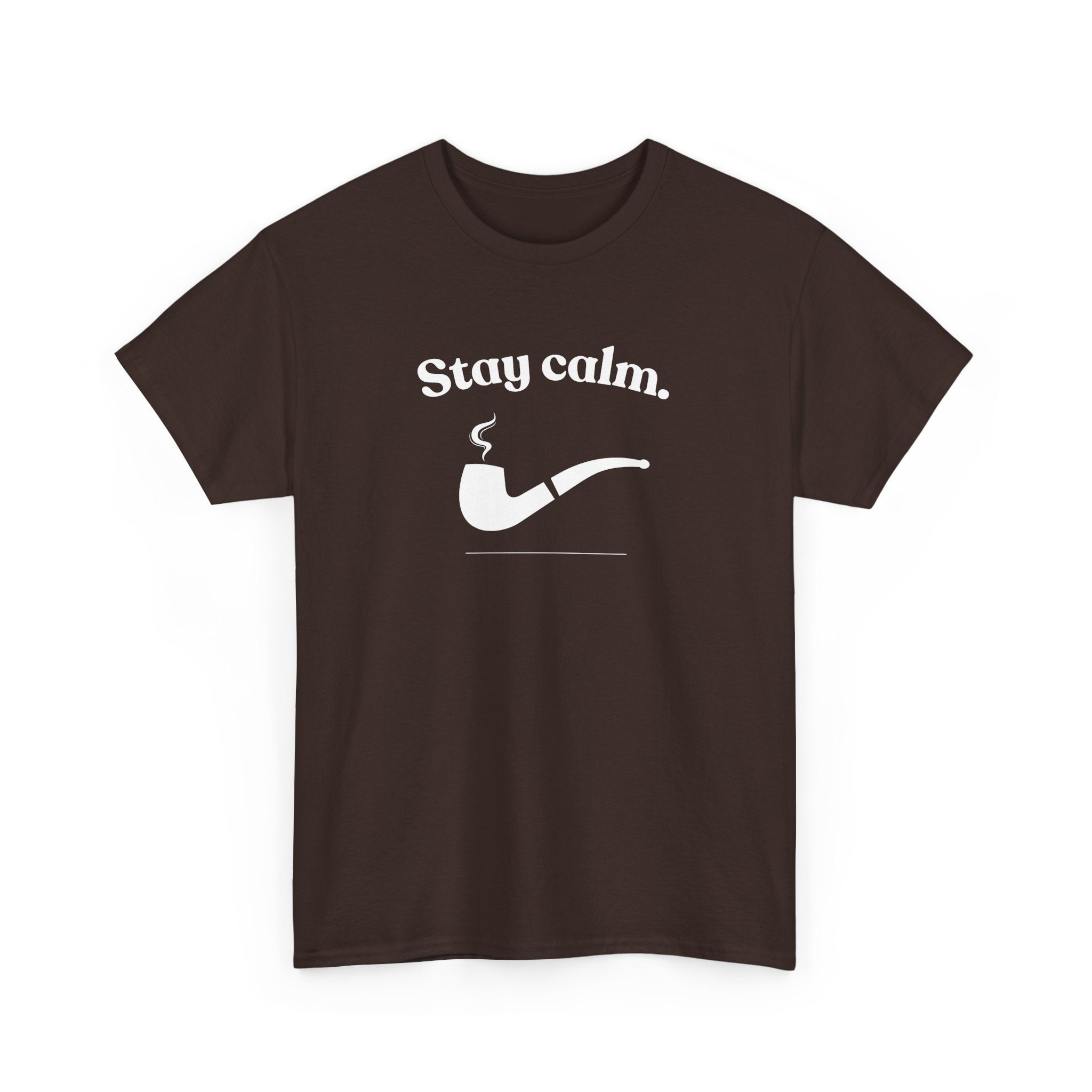 Cotton Mid-Weight - Stay Calm Pipe T‑Shirt