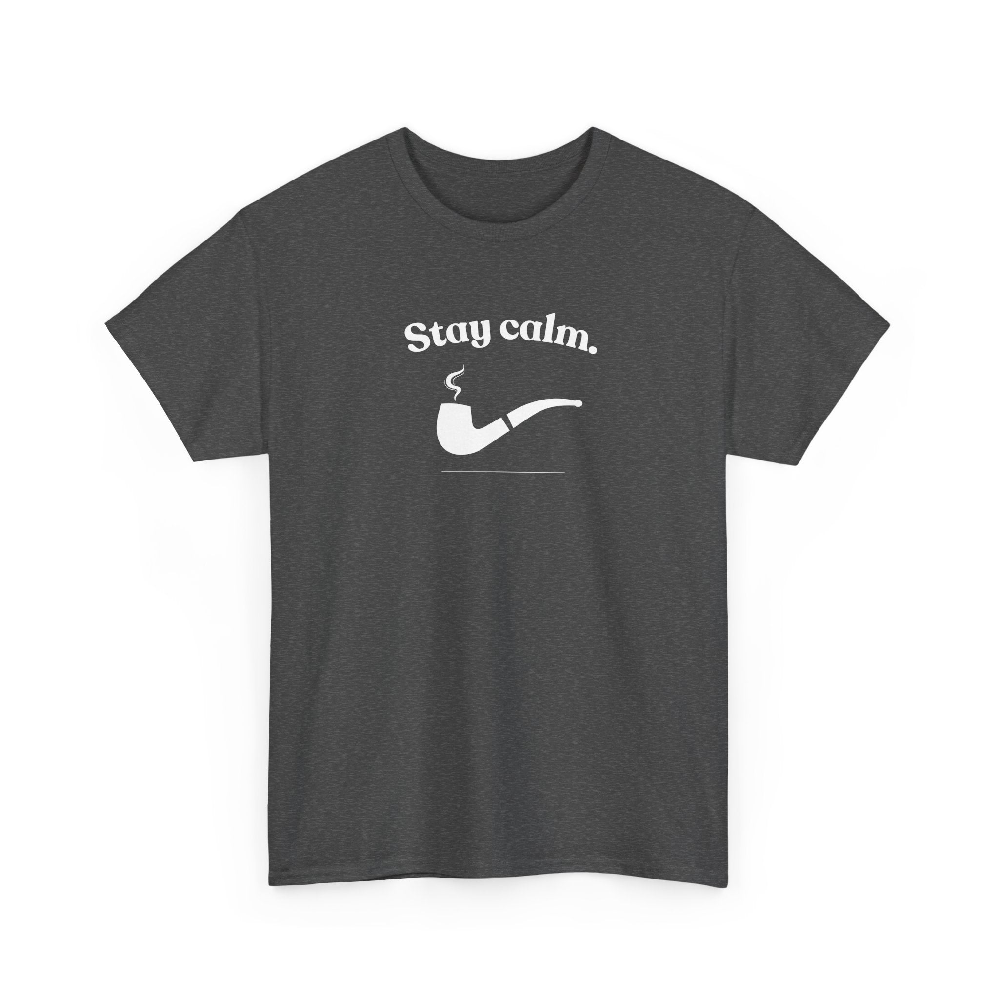 Cotton Mid-Weight - Stay Calm Pipe T‑Shirt