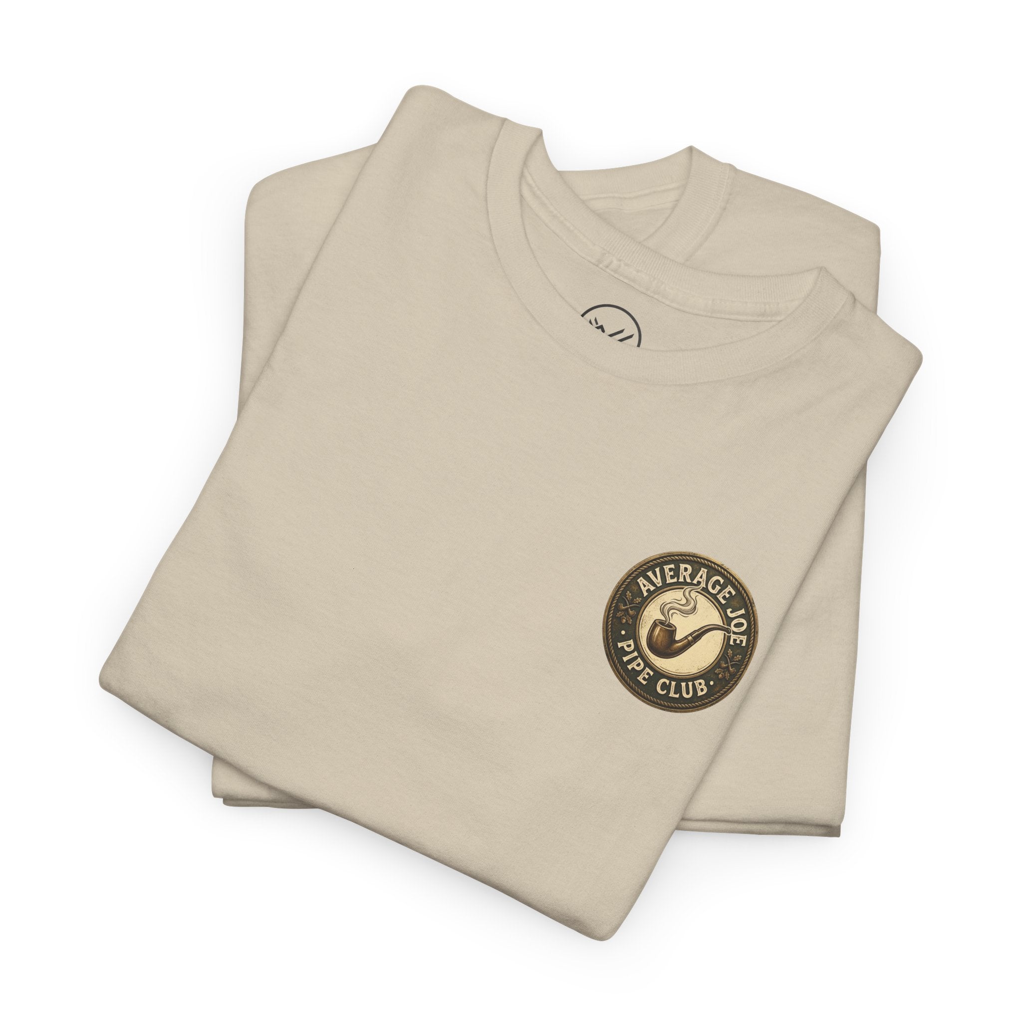 AJPC - Mid-Weight Cotton - Stay Calm Pipe T‑Shirt - Logo on Front - Multiple Colors