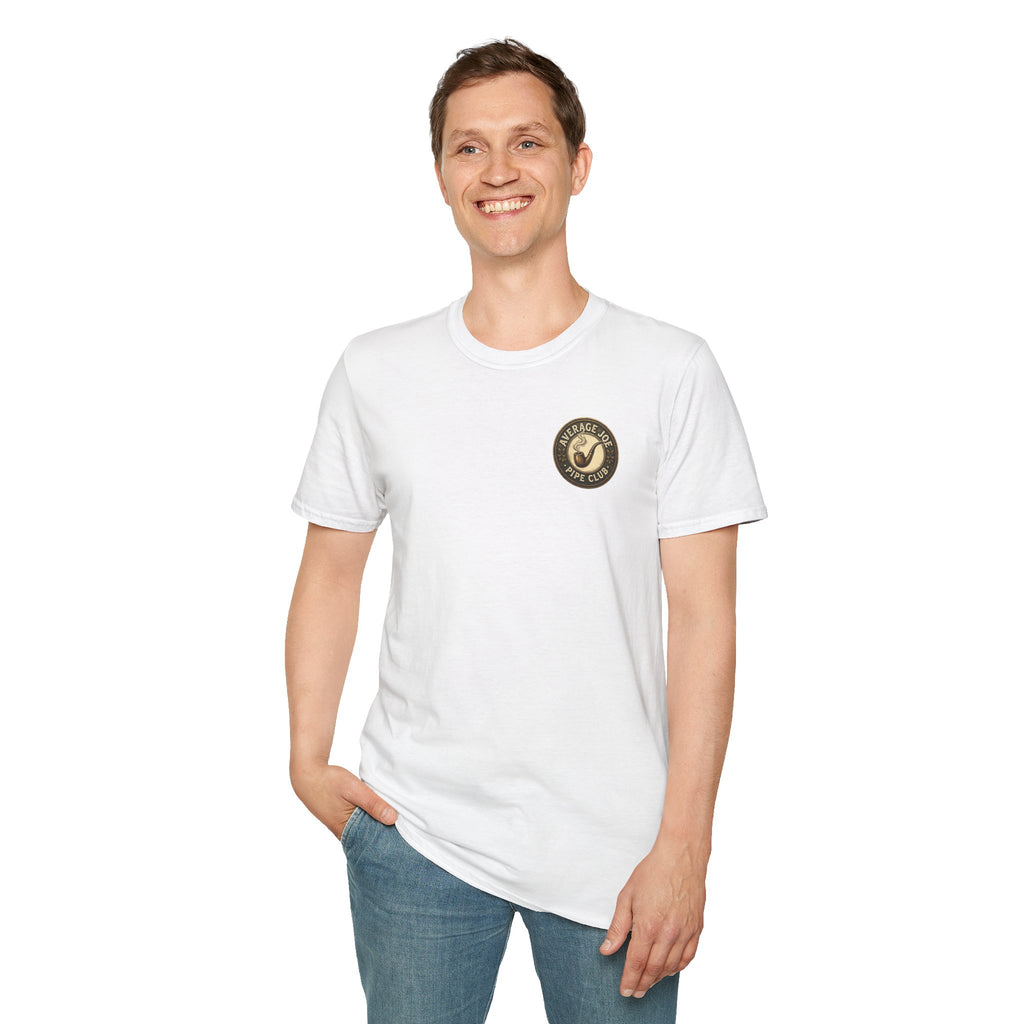 AJPC - Modern Fit - Stay Calm Pipe T‑Shirt - Logo on Front - Multiple Colors