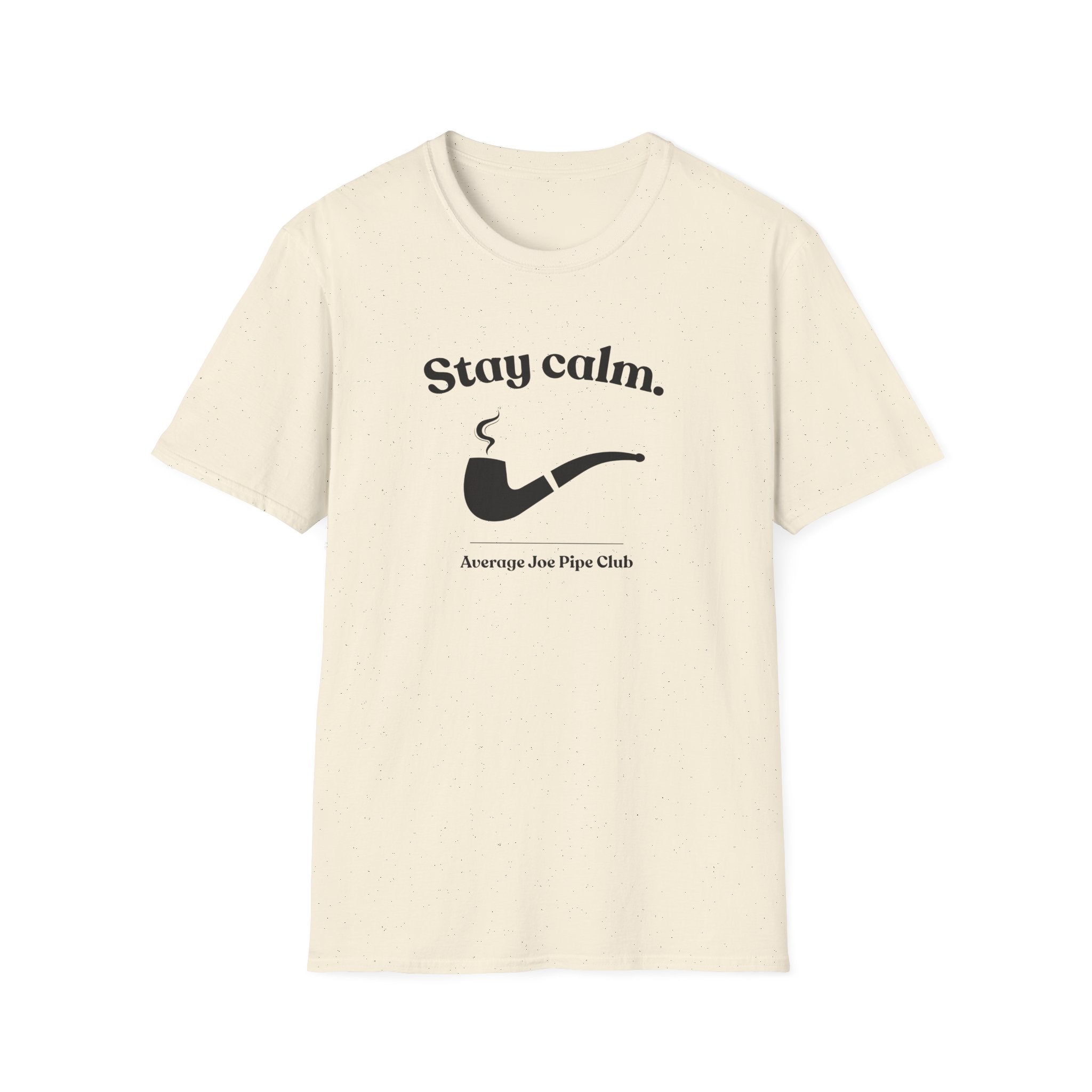 AJPC - Stay Calm Pipe T-Shirt — Relaxed Modern Fit - One Side, multiple colors