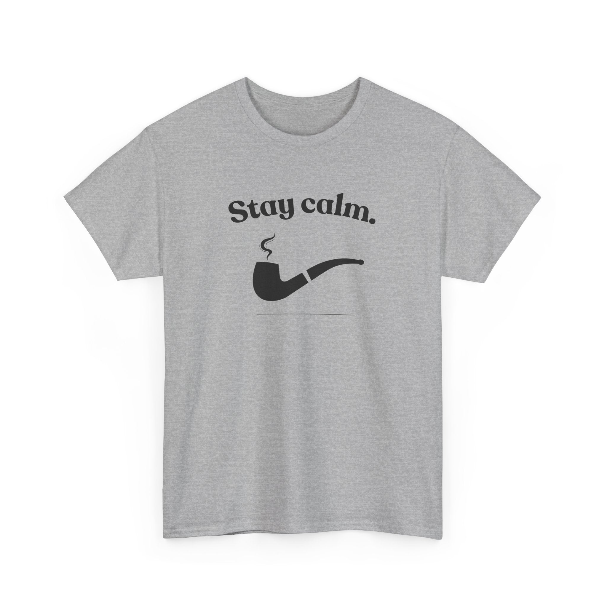 Cotton Mid-Weight - Stay Calm Pipe T‑Shirt