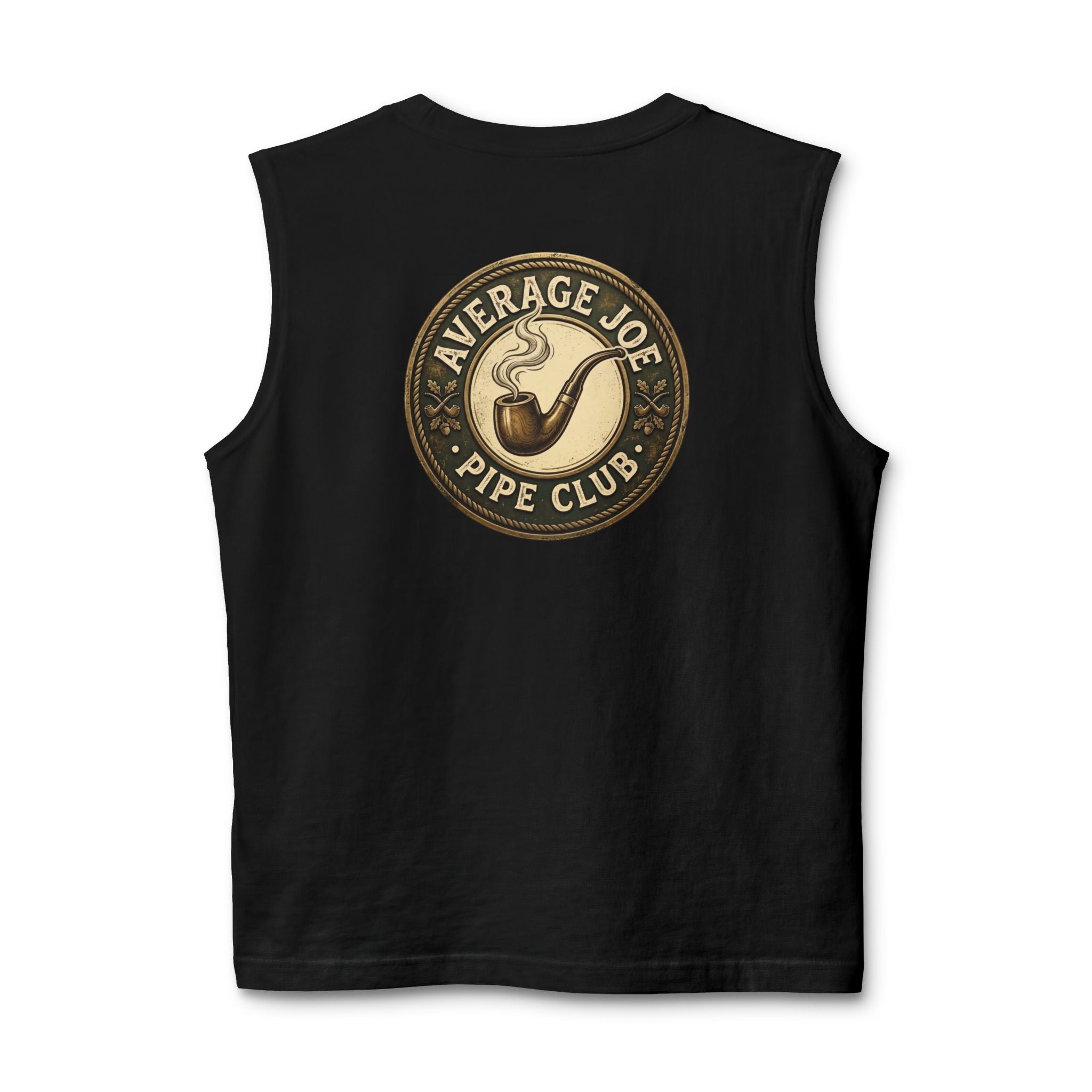 Stay Calm Muscle Tank - Logo on back