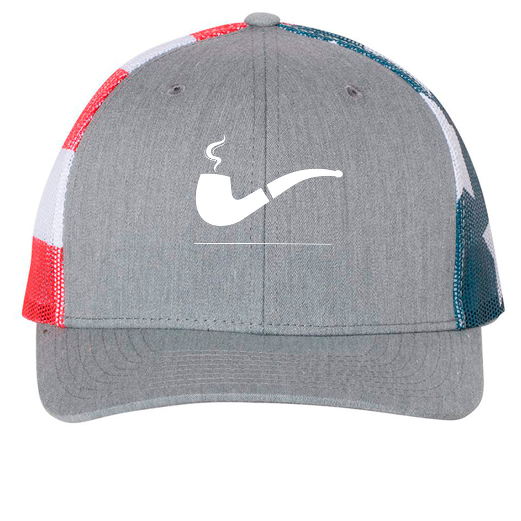 Heather Grey/ Flag - 112PM - FRONT