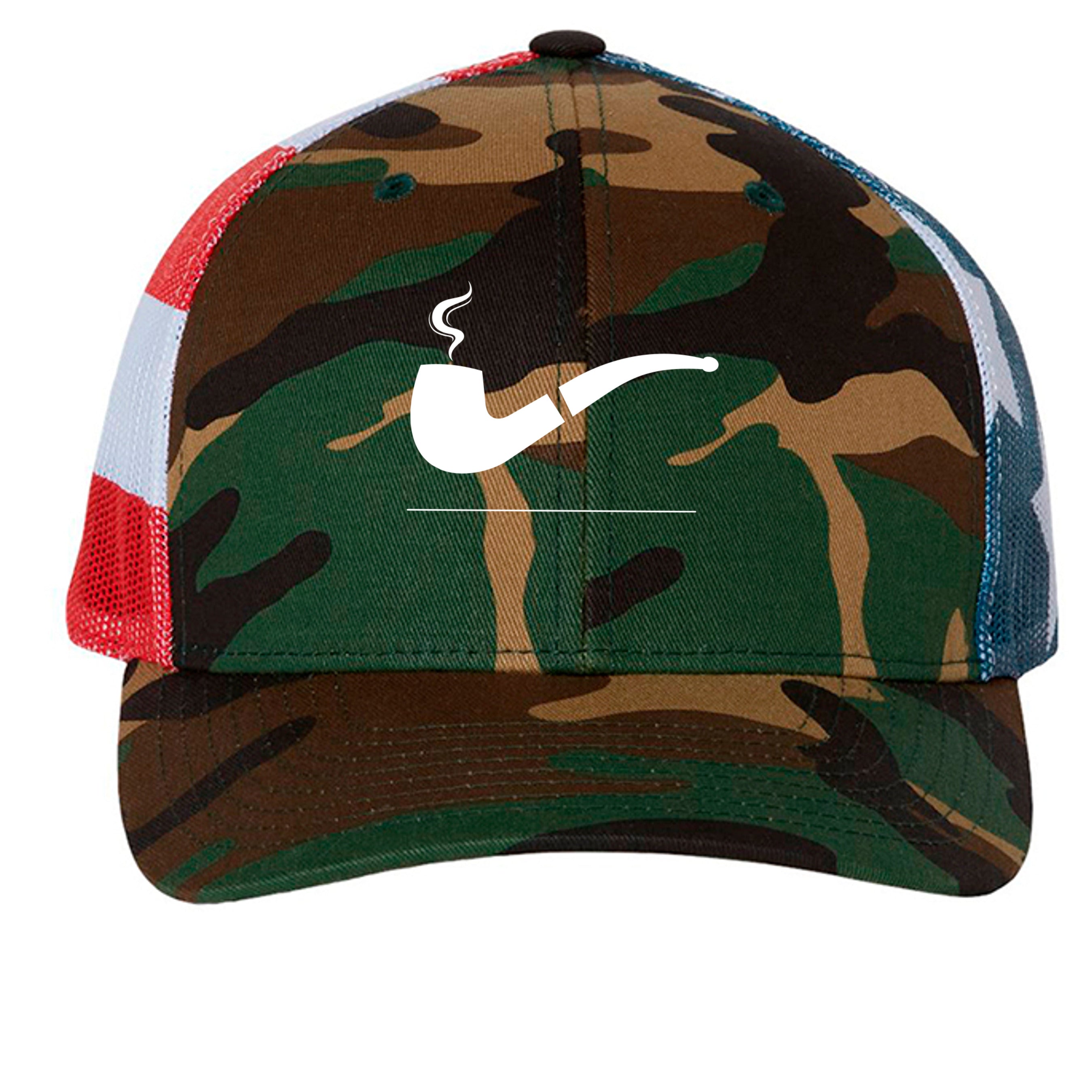 Green Camo/ Stars & Stripes - 112PM - FRONT